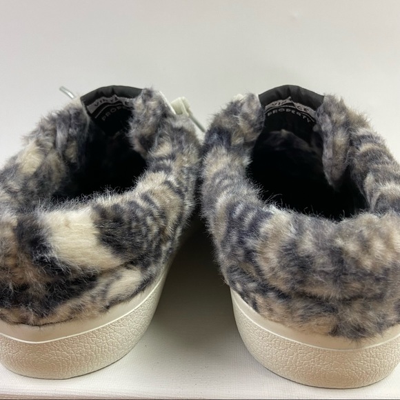 Vintage Havana faux snakeskin sherpa mules, 8.5 - Picture 14 of 14